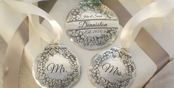 Personalized Keepsake Ornaments - Wendell August Forge