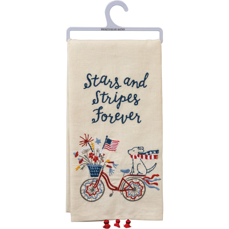 Stars and Stripes Kitchen Towel