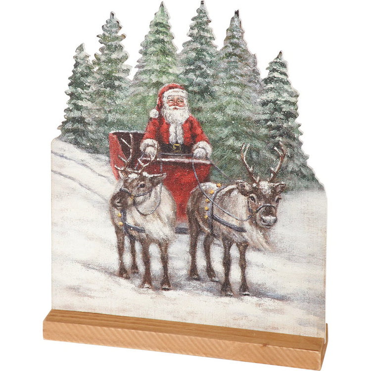 Santa's Sleigh Stand Up