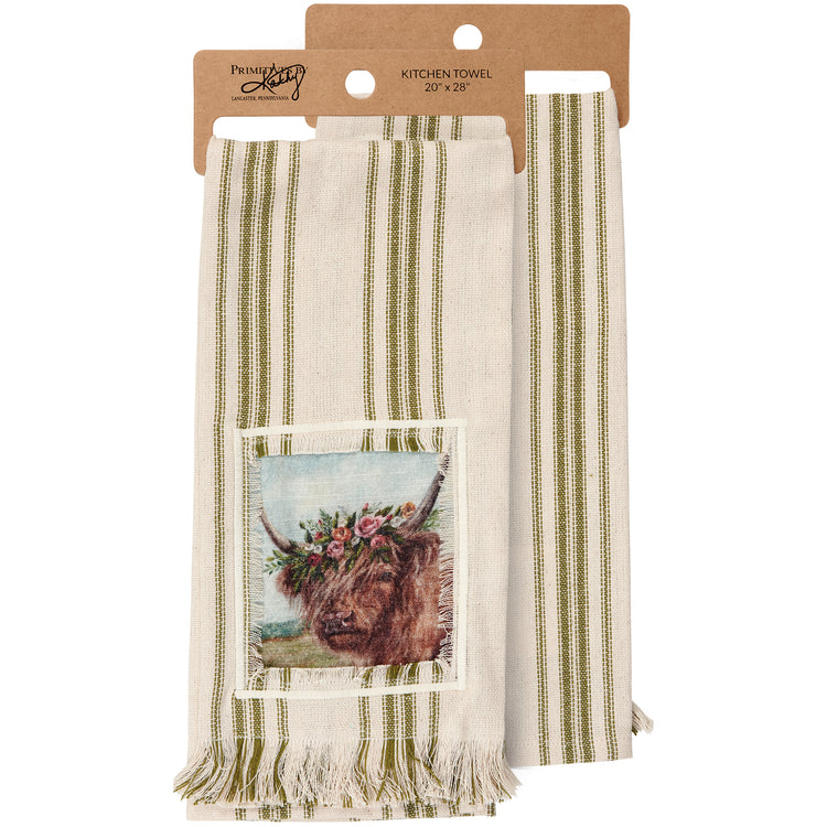 Kitchen Towel - Highland Cow