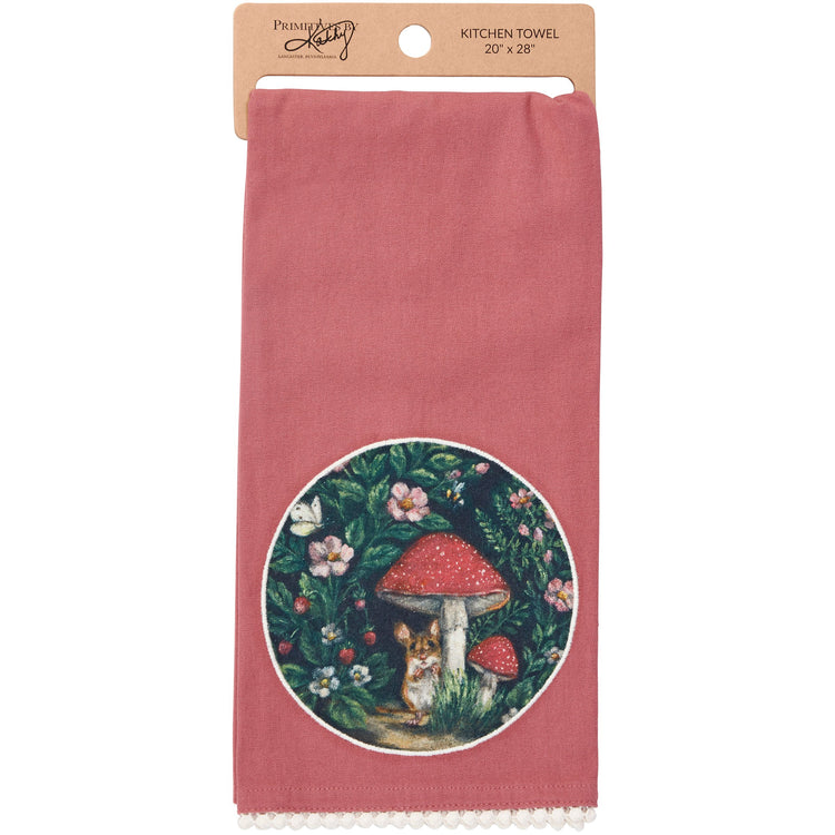 Kitchen Towel - Woodland Mouse