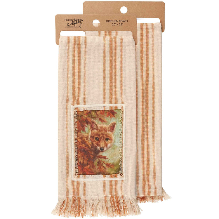 Woodland Fox Kitchen Towel