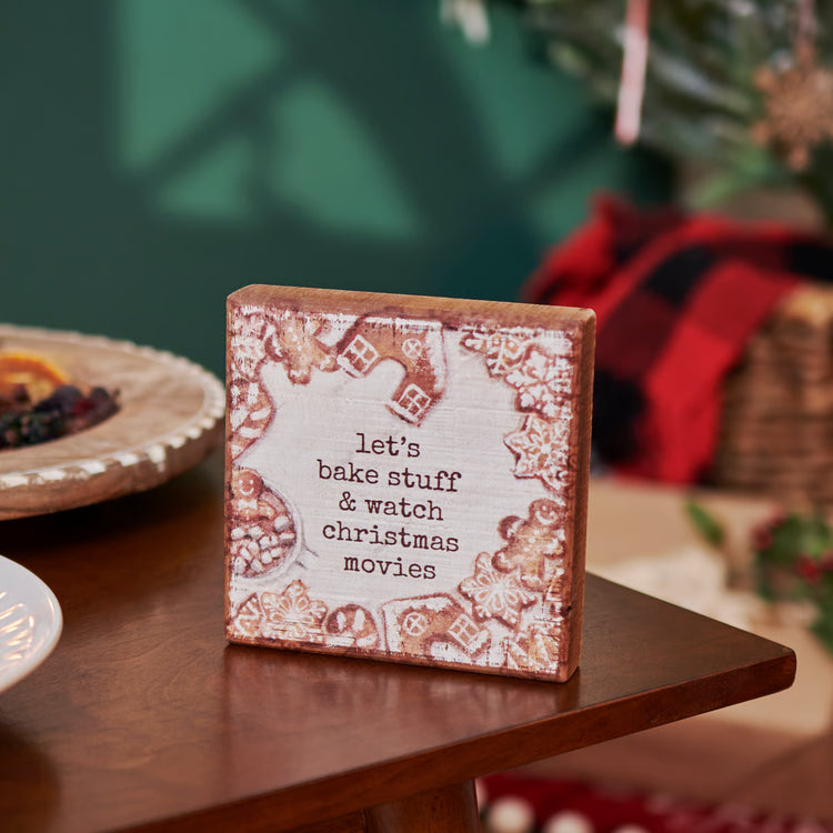Bake Stuff Block Sign