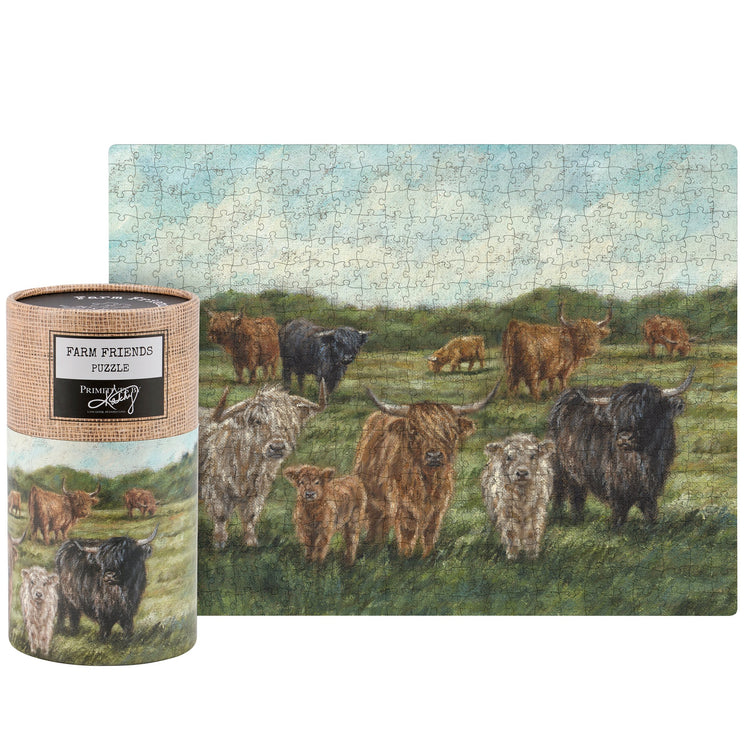 Puzzle - Highland Cows
