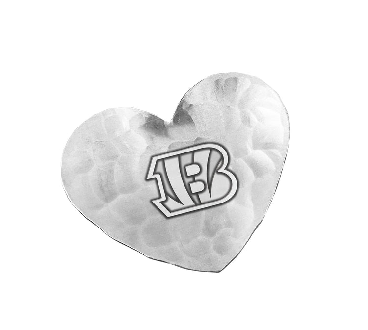 Cincinnati Bengals Small Heart Tray
