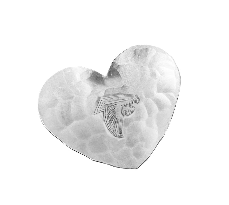 Atlanta Falcons Small Heart Tray