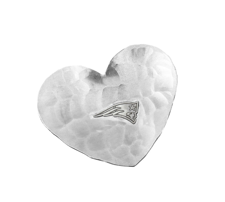 New England Patriots Small Heart Tray