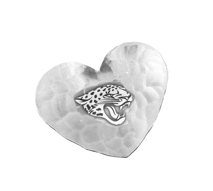 Jacksonville Jaguars Small Heart Tray