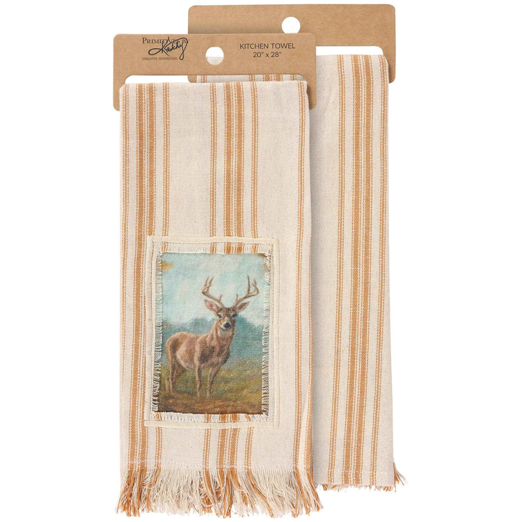 Woodland Deer Kitchen Towel