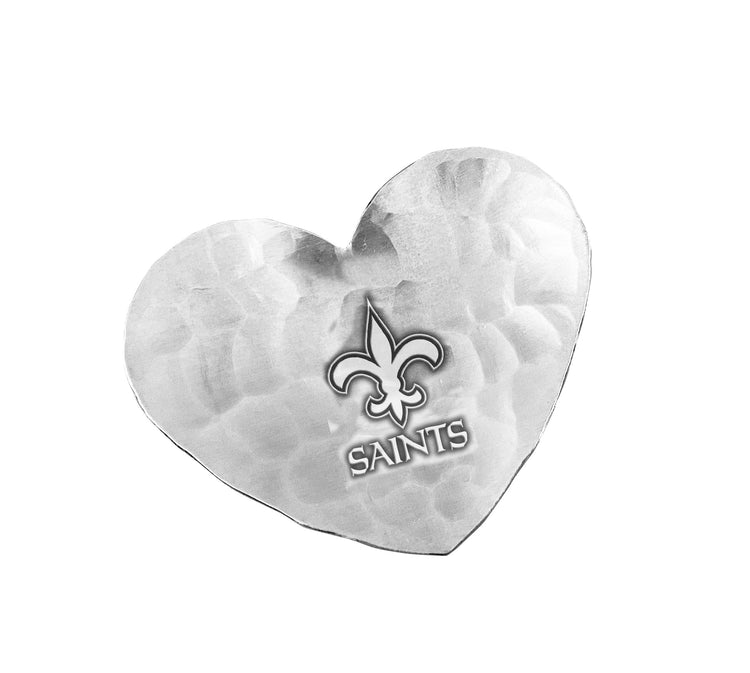 New Orleans Saints Small Heart Tray