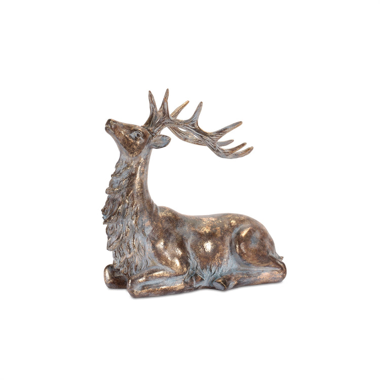 Resting Stag Figurine