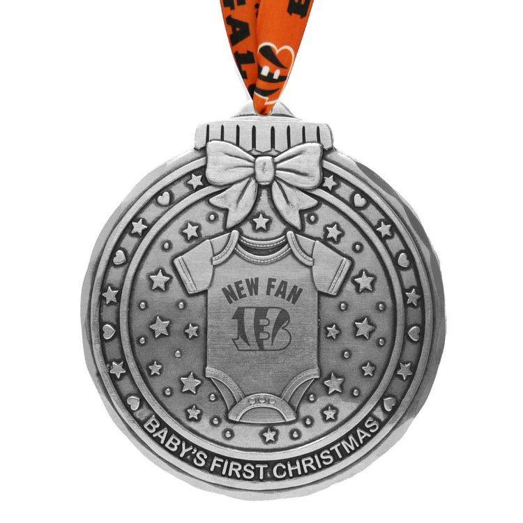 Cincinnati Bengals Babys First Touchdown Ornament