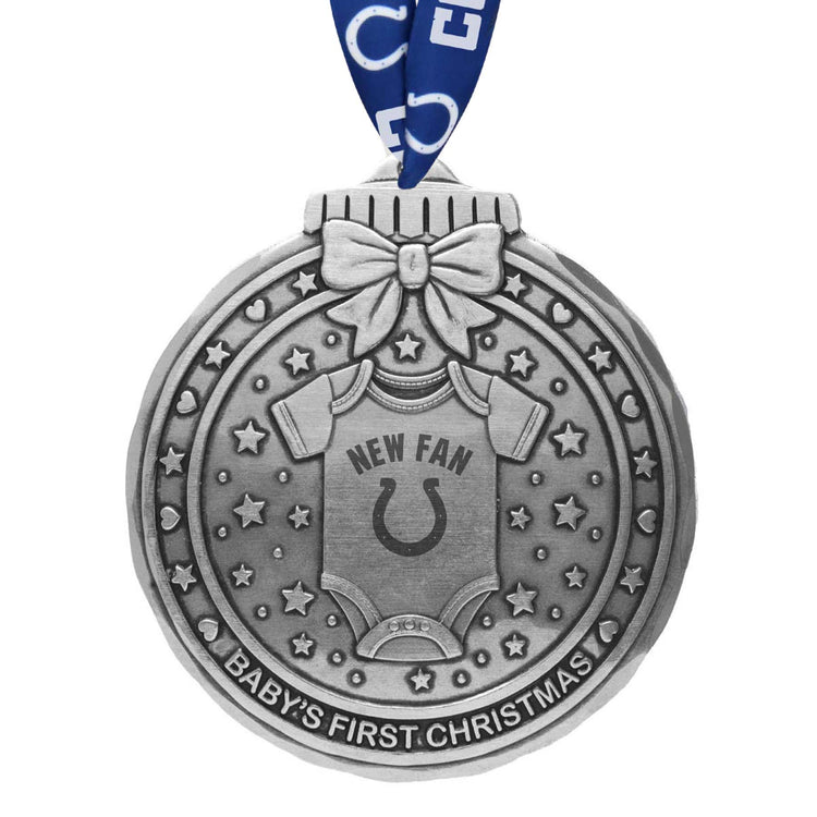 Indianapolis Colts Babys First Touchdown Ornament