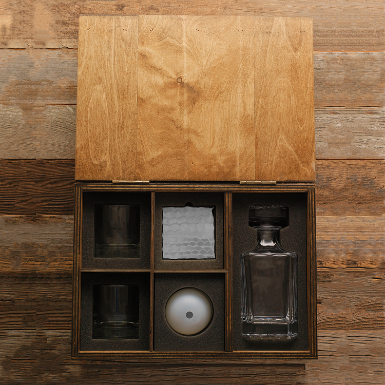 Initial Rocks and Decanter Tribeca Set