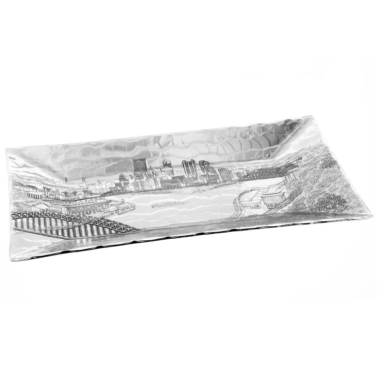 Pittsburgh Skyline Small Horizon Dish