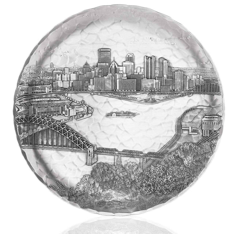 Pittsburgh Skyline Plate
