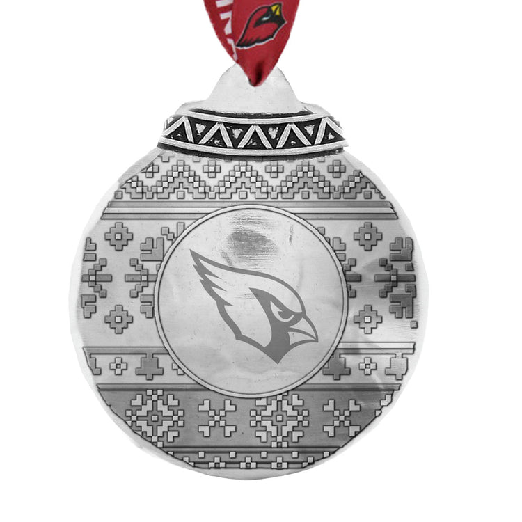 Arizona Cardinals Ugly Sweater Ornament