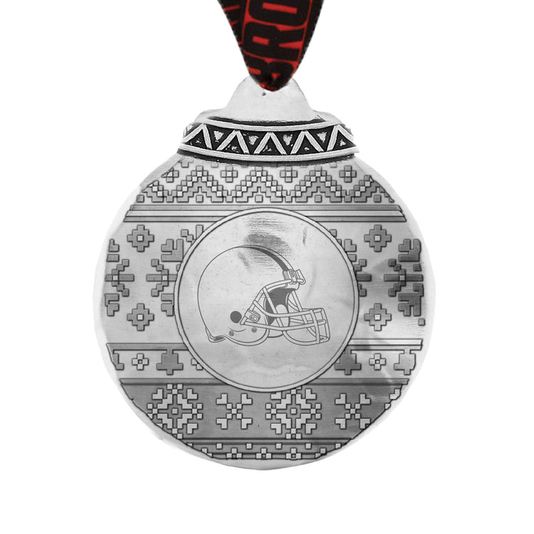 Cleveland Browns Ugly Sweater Ornament