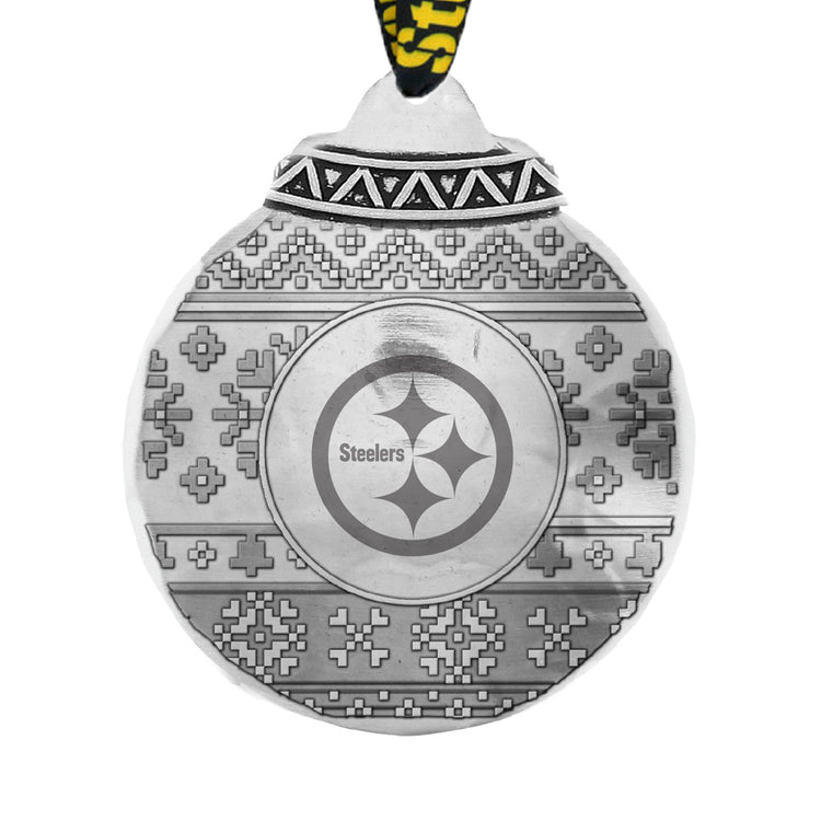 Pittsburgh Steelers Ugly Sweater Ornament