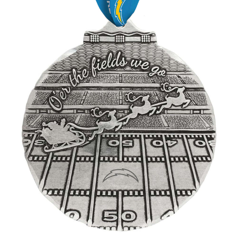Los Angeles Chargers O'er The Fields We Go Ornament