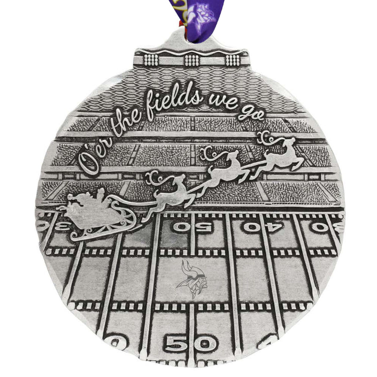 Minnesota Vikings O'er The Fields We Go Ornament