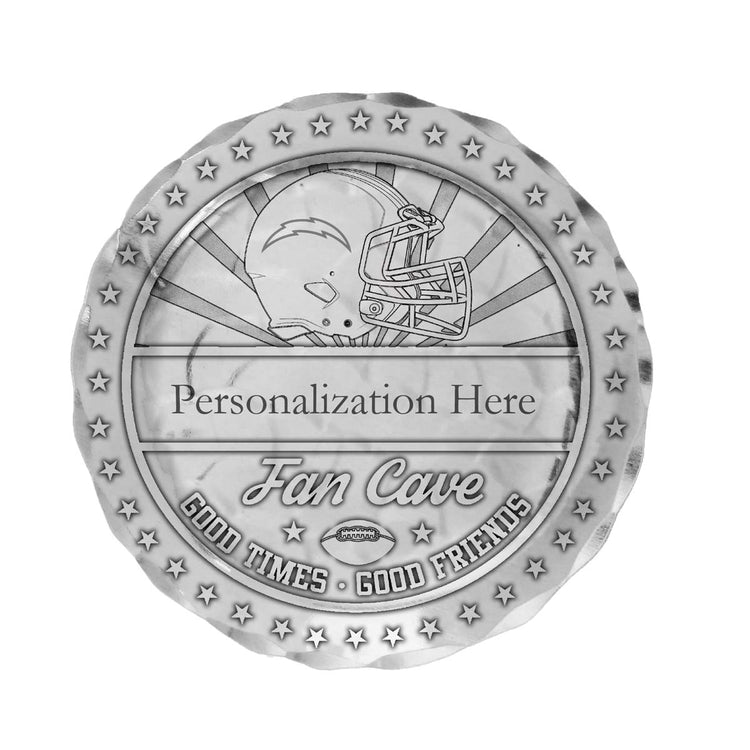 Los Angeles Chargers Fan Cave Coaster