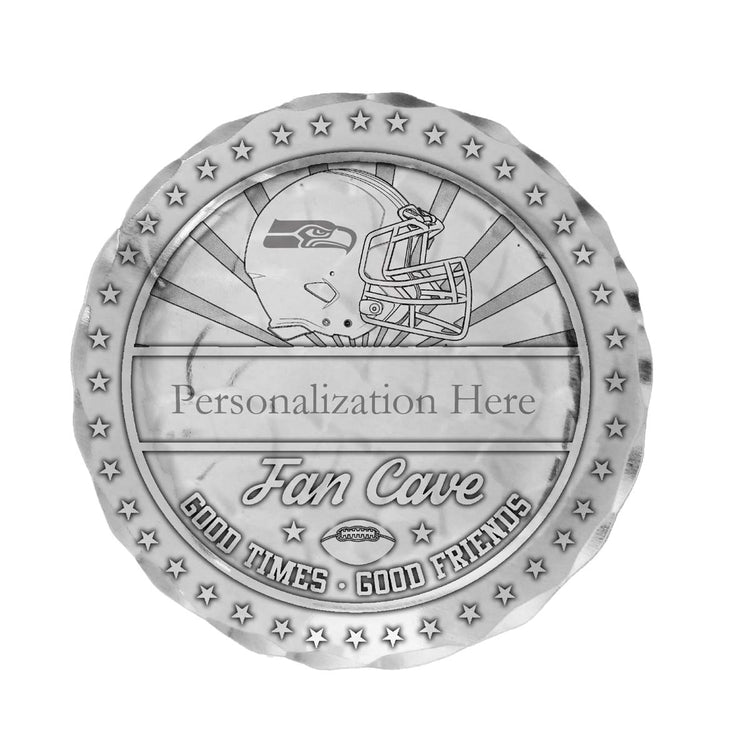 Seattle Seahawks Fan Cave Coaster