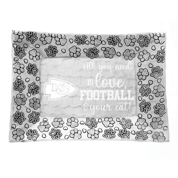 Kansas City Chiefs Expressions Pet Cat Tray