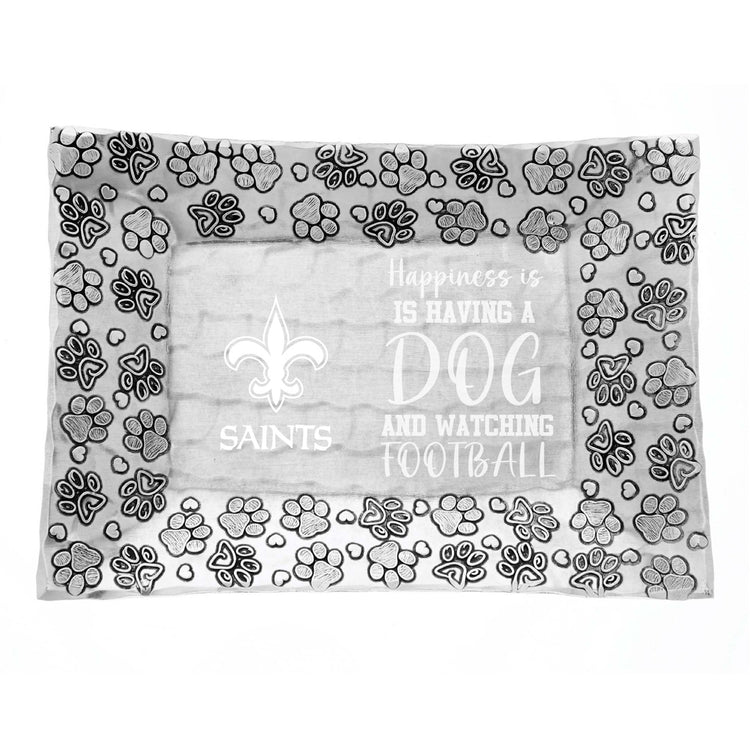 New Orleans Saints Expressions Pet Dog Tray
