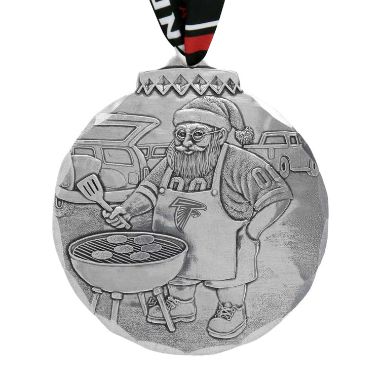 Atlanta Falcons Santas Sizzlin Tailgate Ornament