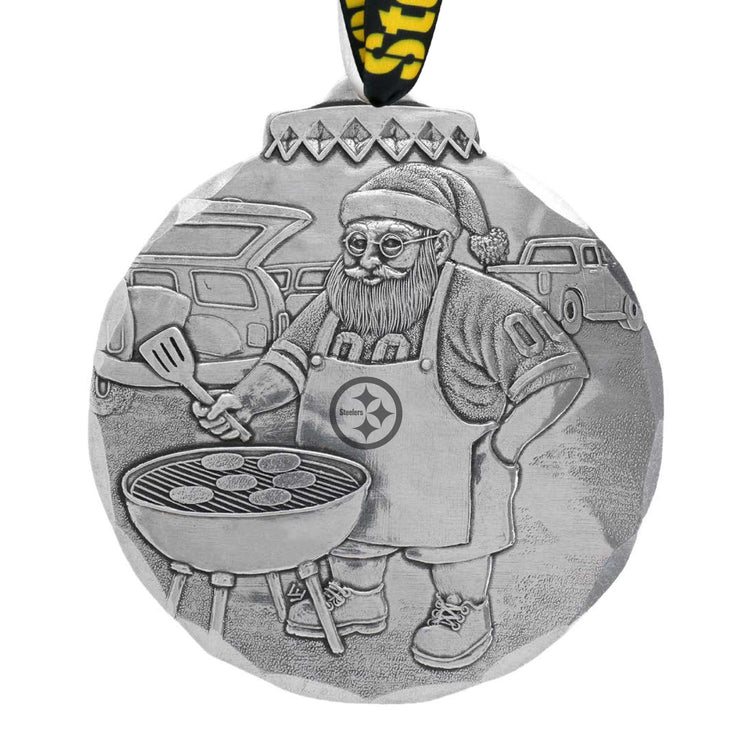Pittsburgh Steelers Santas Sizzlin Tailgate Ornament