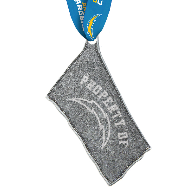 LA Chargers Rally Towel Ornament