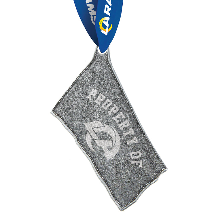 LA Rams Rally Towel Ornament