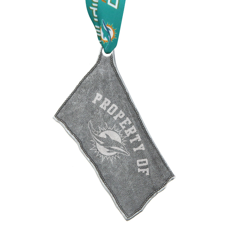 Miami Dolphins Rally Towel Ornament