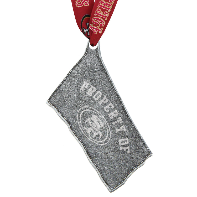 San Francisco 49ers Rally Towel Ornament
