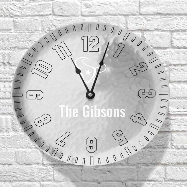 Houston Texans 9" Wall Clock