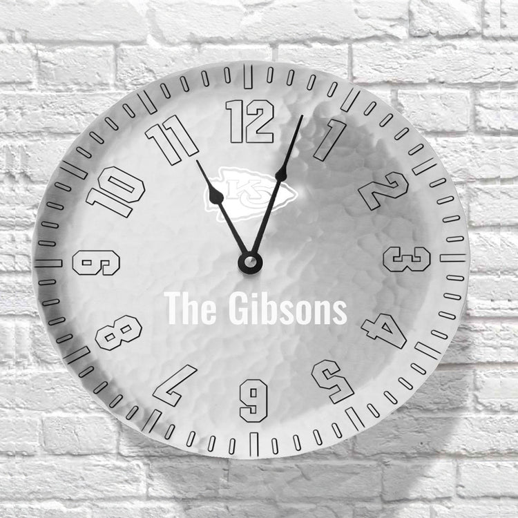 Kansas City Chiefs 9" Wall Clock
