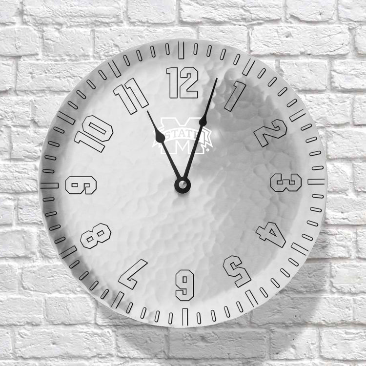 Mississippi State Bulldogs 9-In Wall Clock