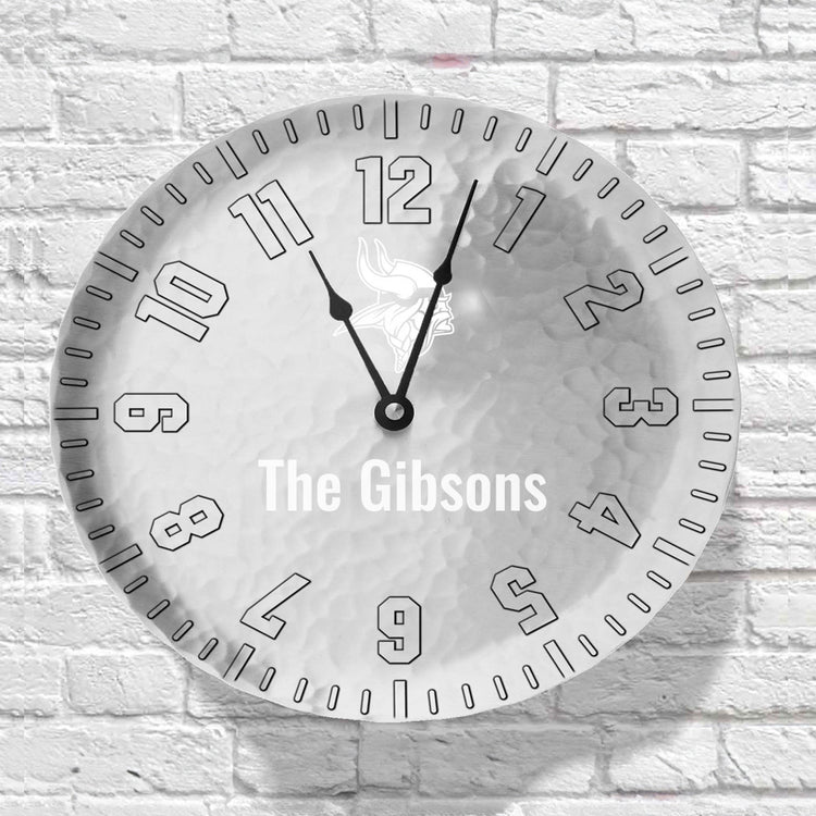 Minnesota Vikings 9" Wall Clock