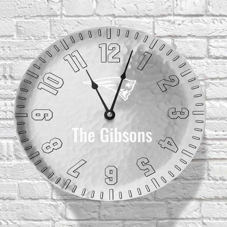New England Patriots 9" Wall Clock