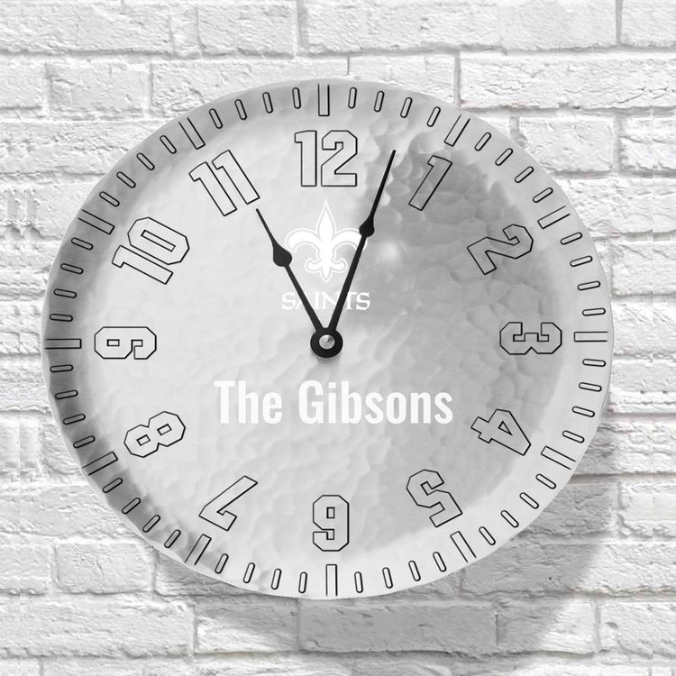 New Orleans Saints 9" Wall Clock