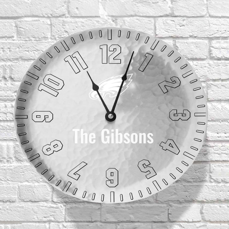 Philadelphia Eagles 9" Wall Clock