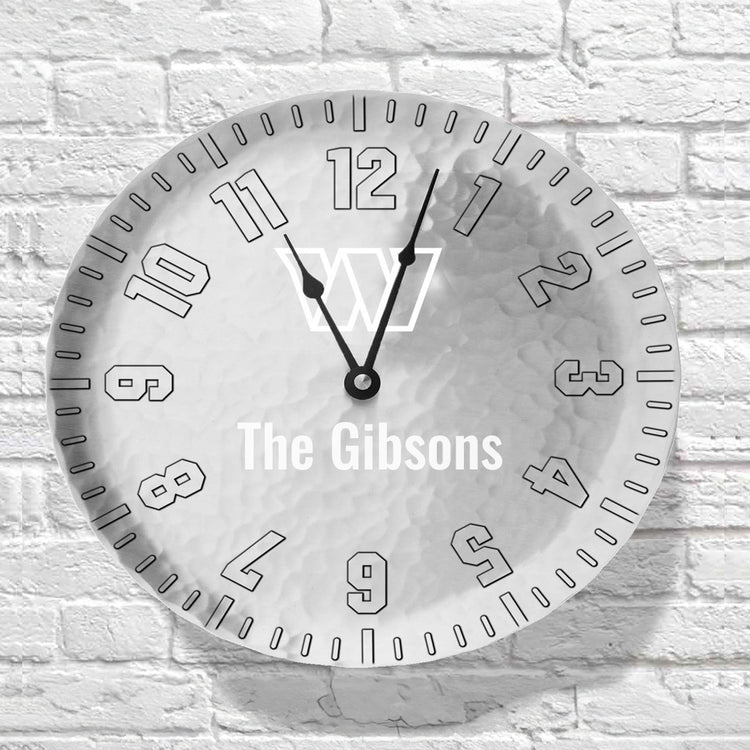 Washington Commanders 9" Wall Clock