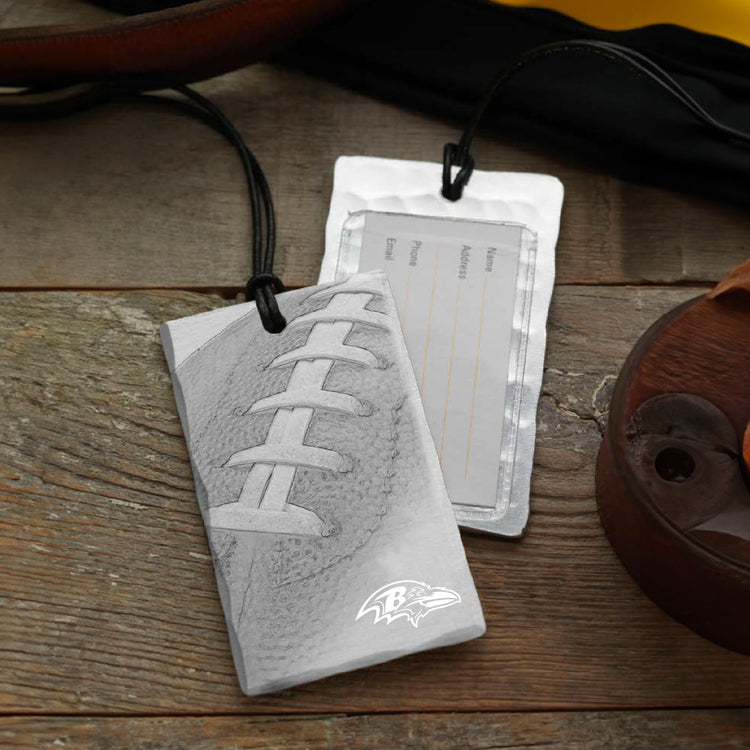Baltimore Ravens Football Bag Tag