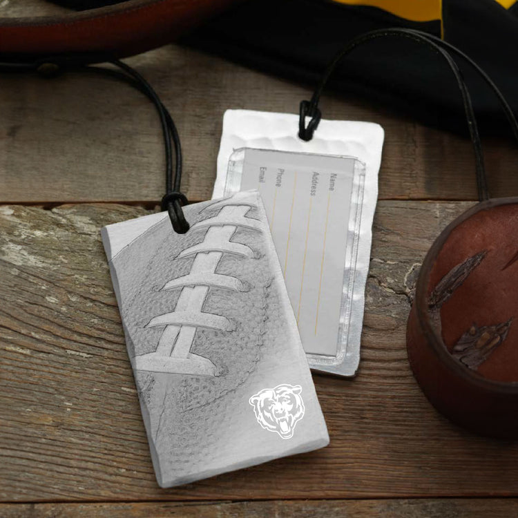 Chicago Bears Football Bag Tag