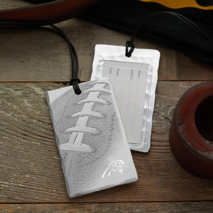 Carolina Panthers Football Bag Tag