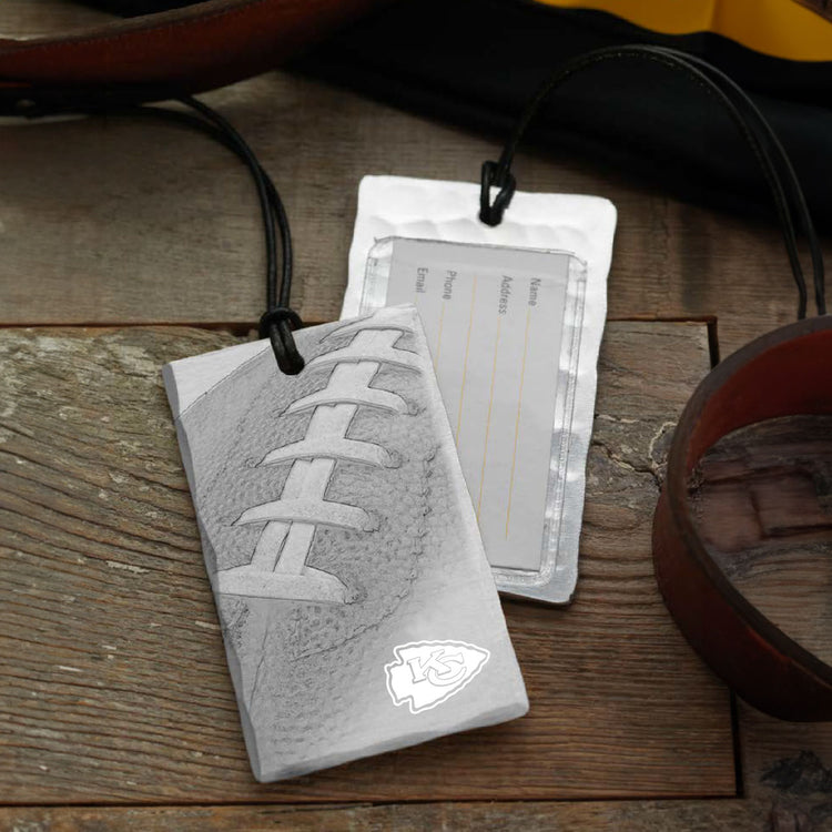 Kansas City Chiefs Football Bag Tag
