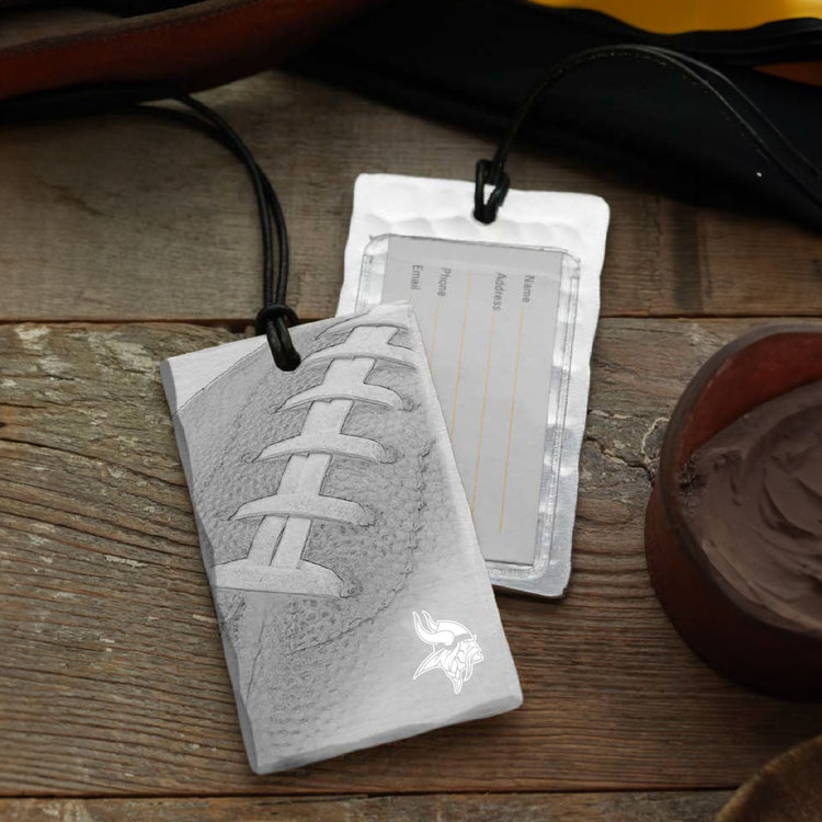 Minnesota Vikings Football Bag Tag
