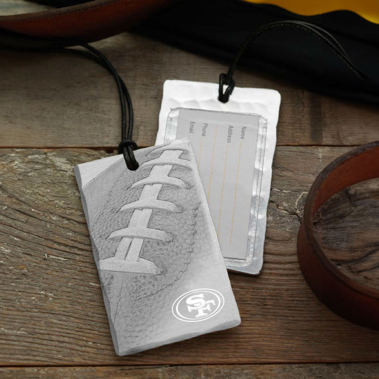San Francisco 49ers Football Bag Tag