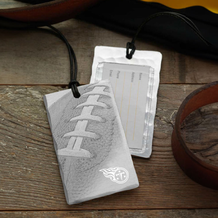 Tennessee Titans Football Bag Tag